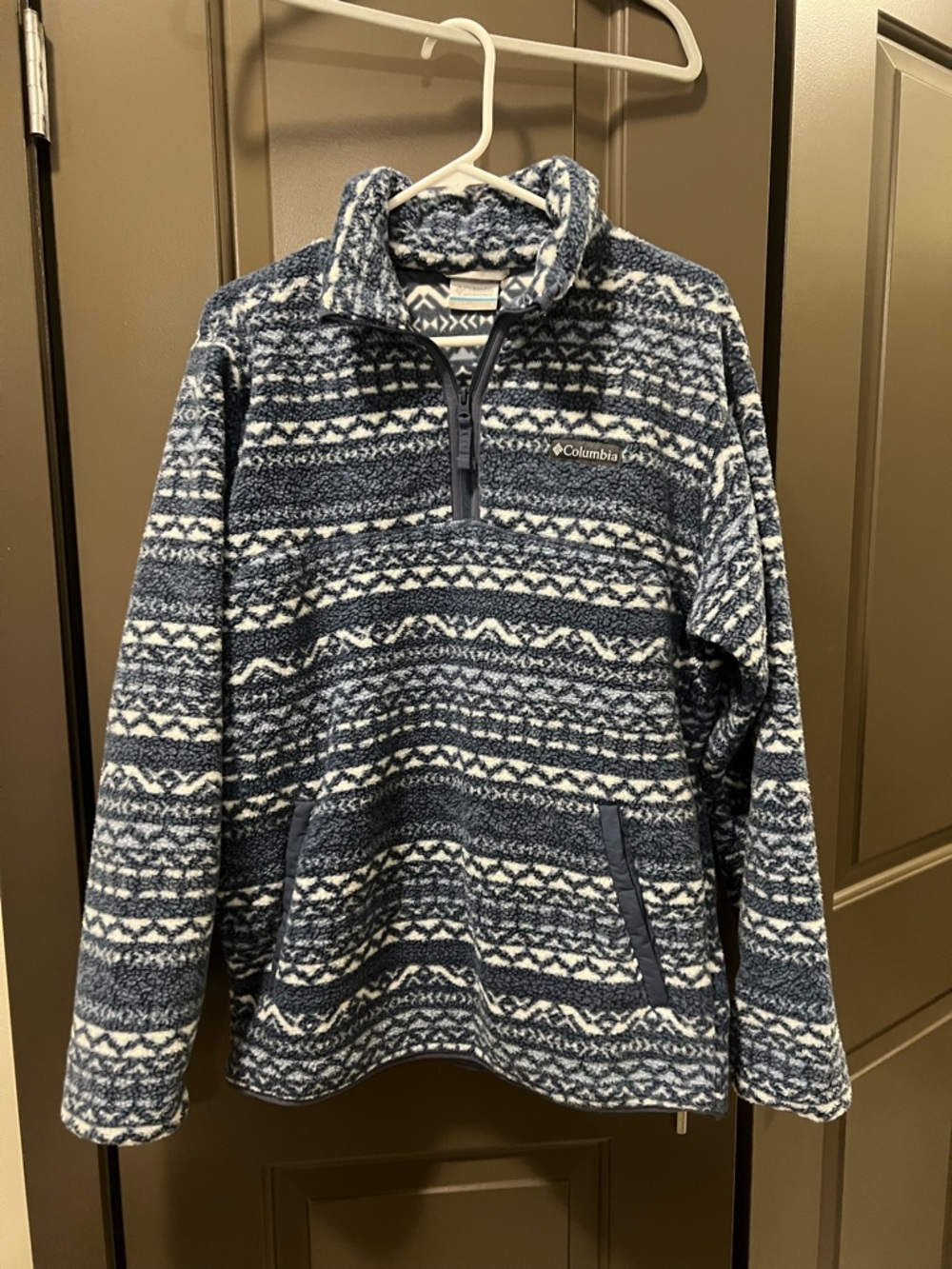 Columbia Men's Patterned Half-Zip Fleece